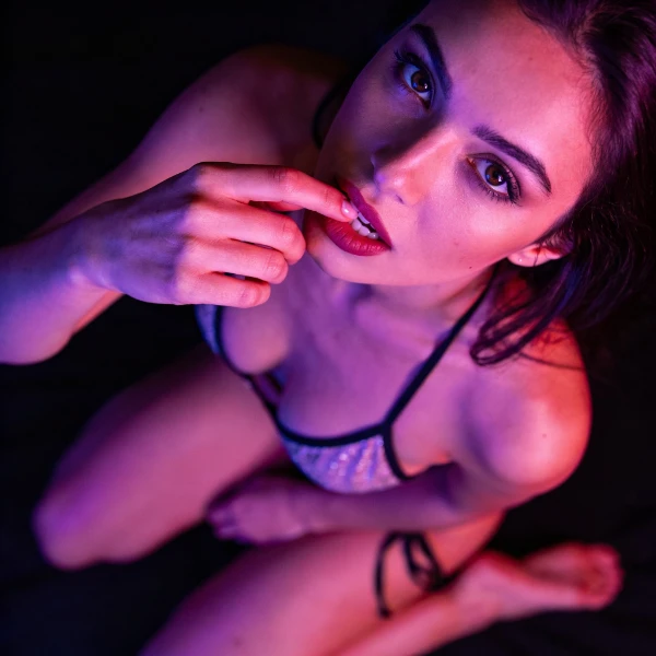 Woman in a sexy position